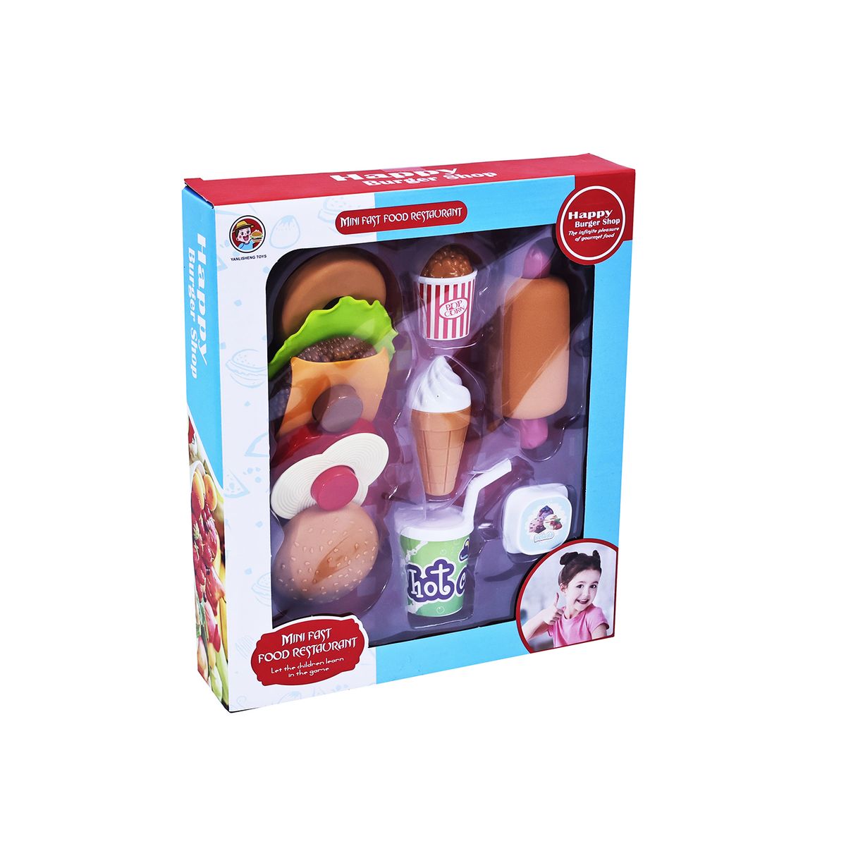 SHENHUA - Set de Comida Hamburguesa