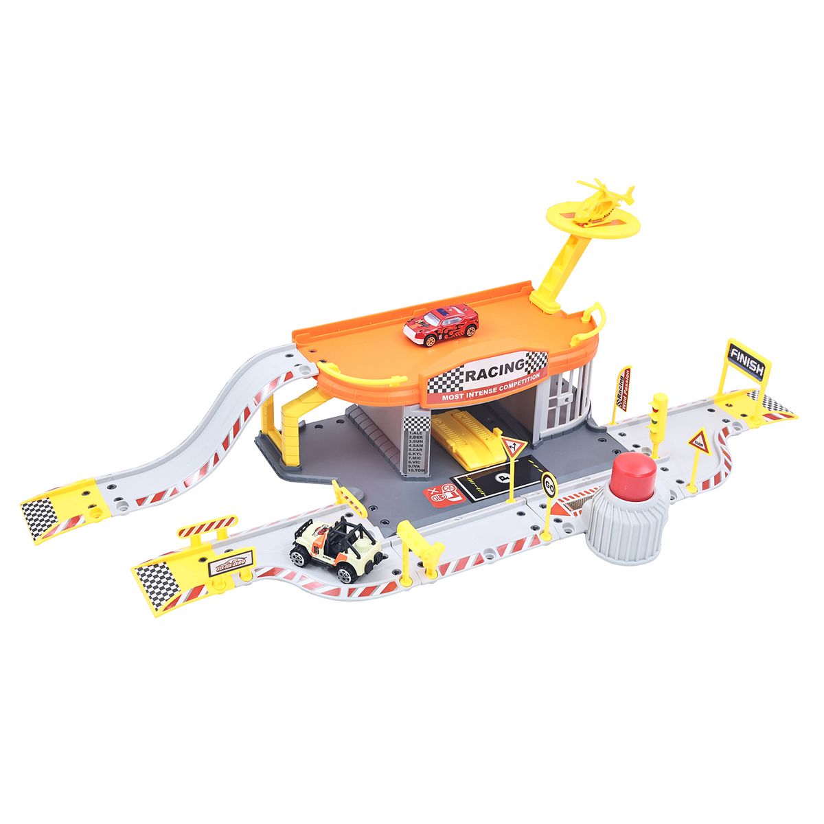 XIAO BAI CAI - Racing Parking Play Set With Die Cast