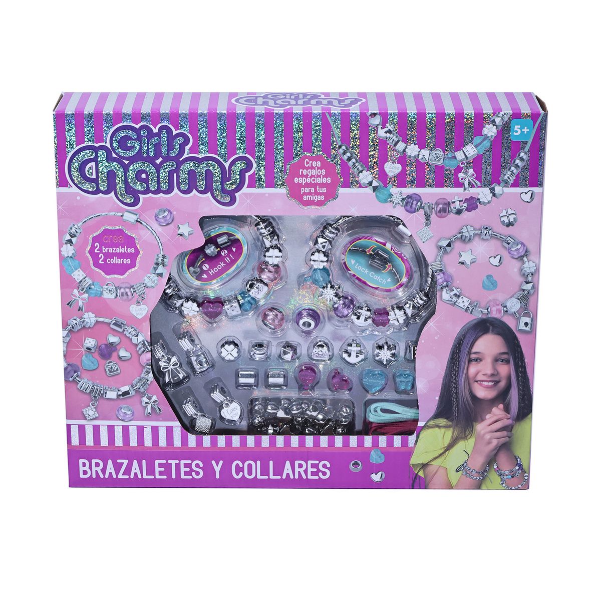 MBK - Set de Pulseras con Charms 1