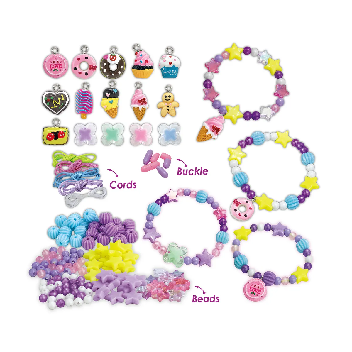 MBK - Set de Pulseras Dessert
