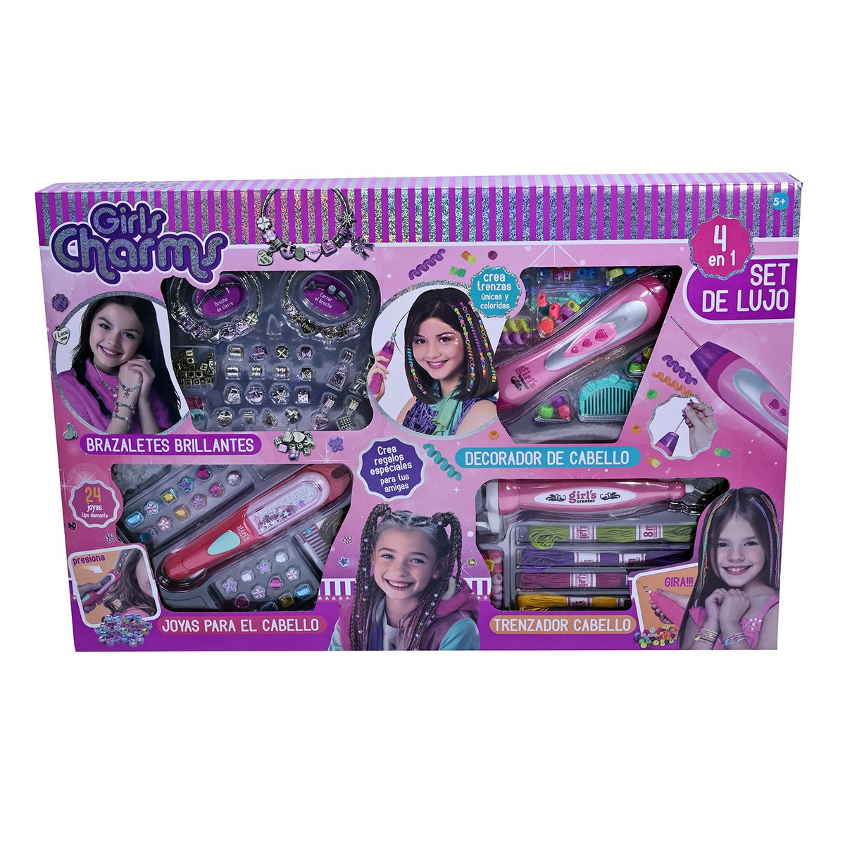 MBK - Set de Pulseras 4 en 1