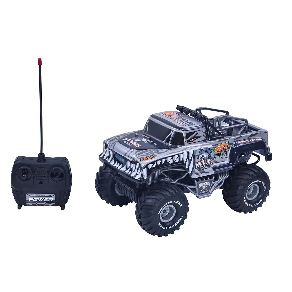 SHENHUA - Vehículo a Control Remoto Mega Monster Truck