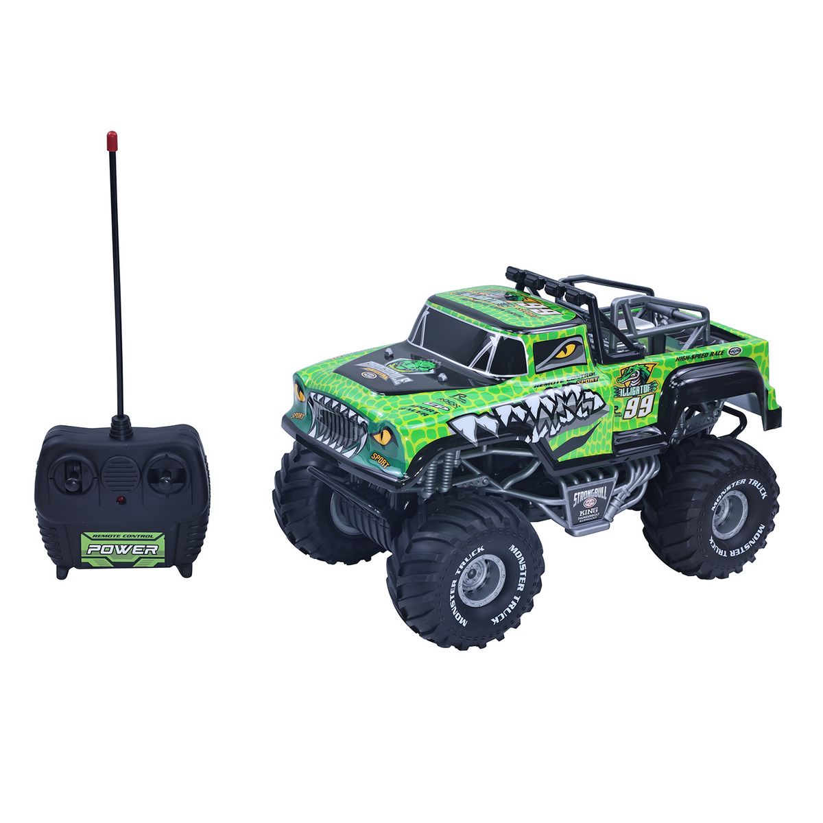 SHENHUA - Vehículo a Control Remoto Mega Monster Truck