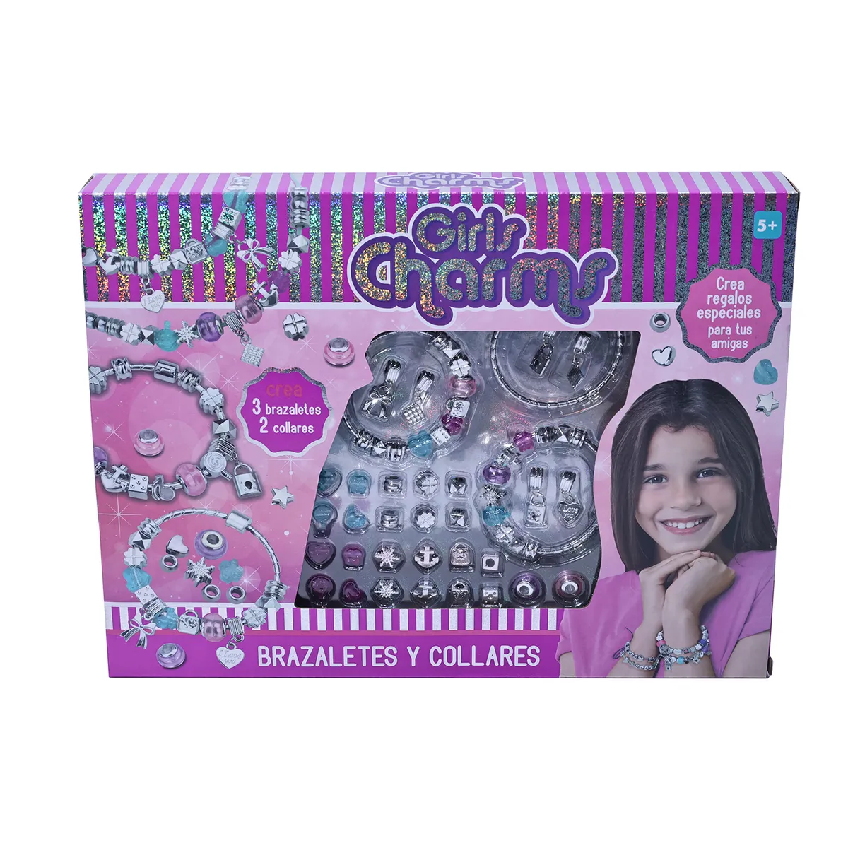 MBK - Set de Pulseras con Charms 2