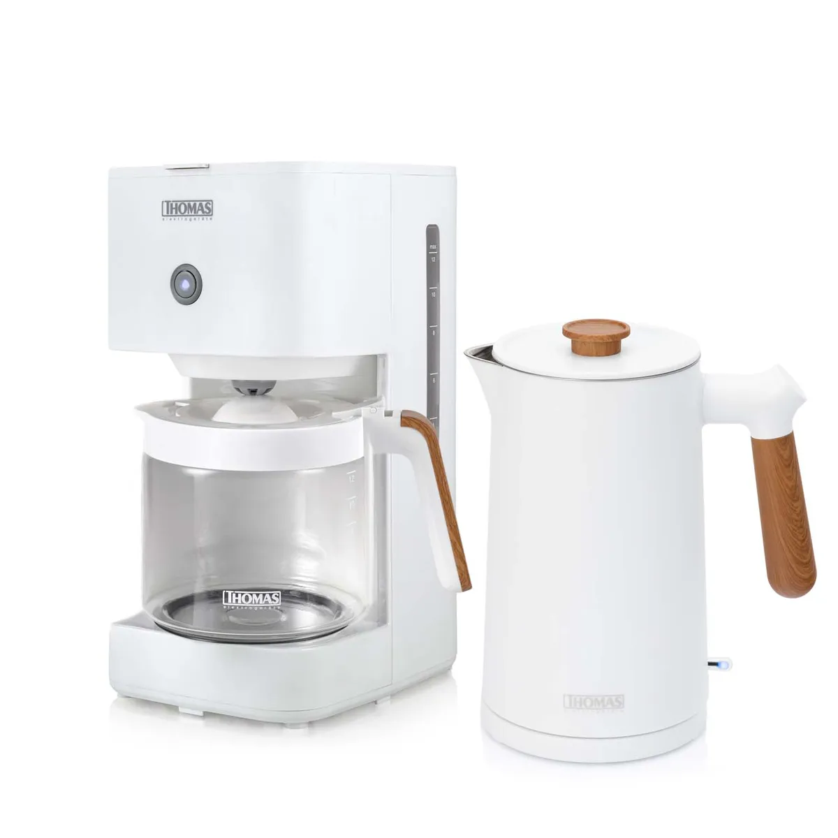 THOMAS - Combo Hervidor 2200W Cafetera 900W