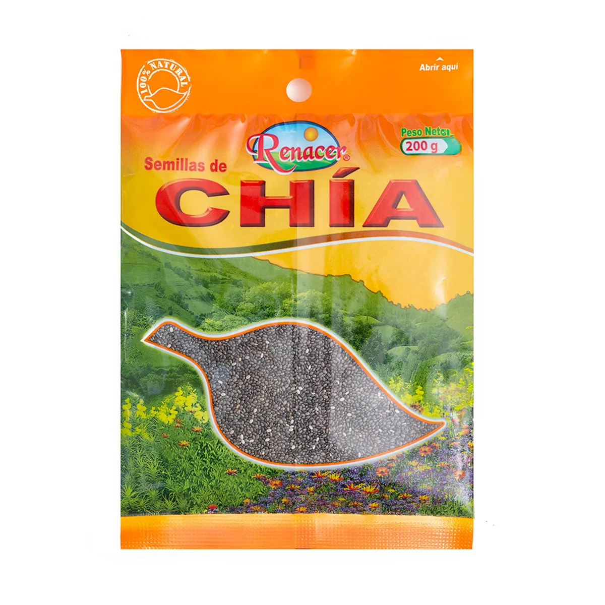 RENACER - Chía Renacer Bolsa 200 g