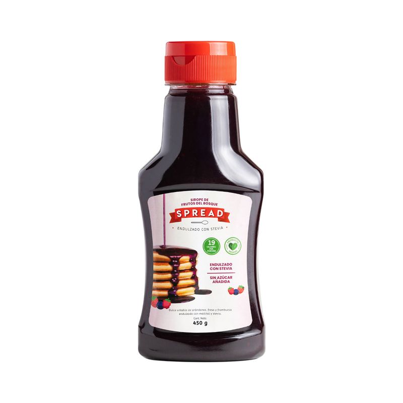 SPREAD - Sirope Frutos del Bosque Spread Envase 450 g