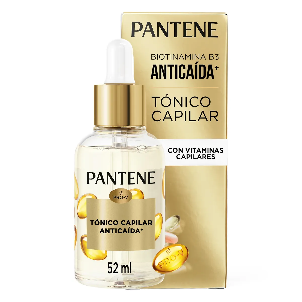 PANTENE - Tónico Capilar Pantene Anticaída Y Biotinamina B3 Envase 52 mL