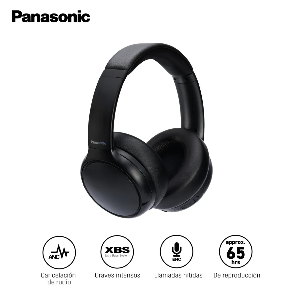 Panasonic - Audífono Bluetooth Panasonic M600 Negro