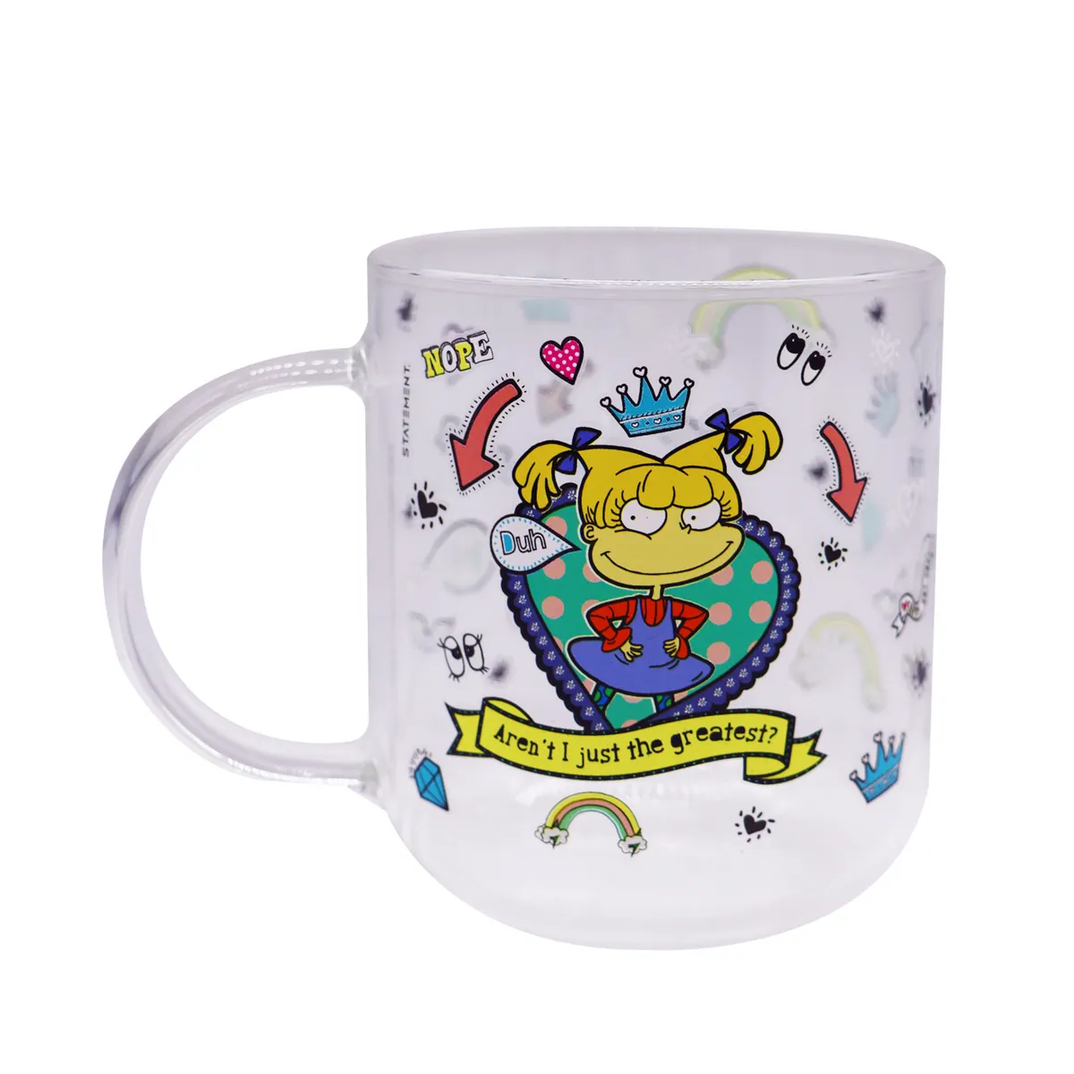 CASA JOVEN - Taza Casa Joven Borosilicato Rugrats Just 450 mL