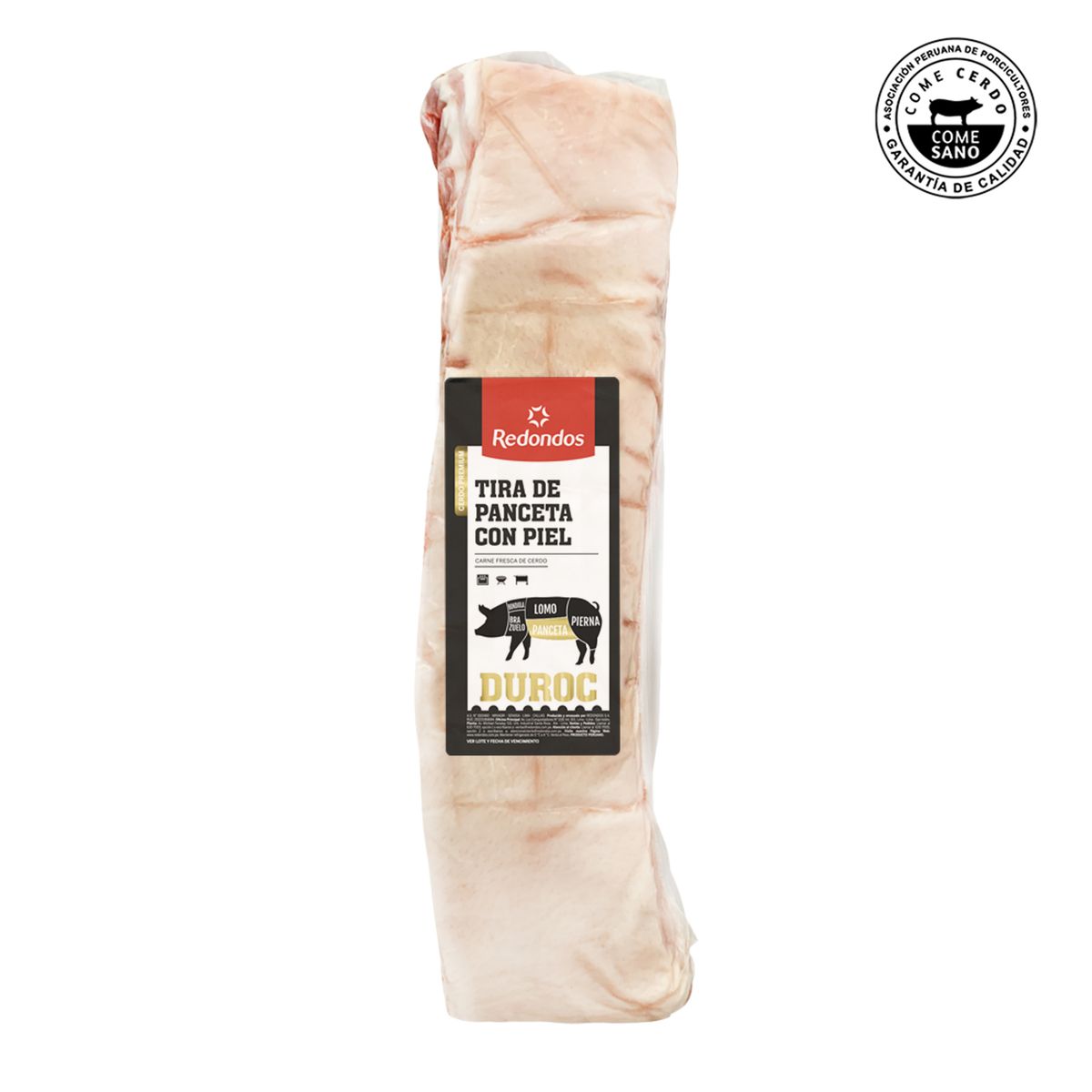 REDONDOS - Tira De Panceta Con Piel Duroc Redondos x Kg