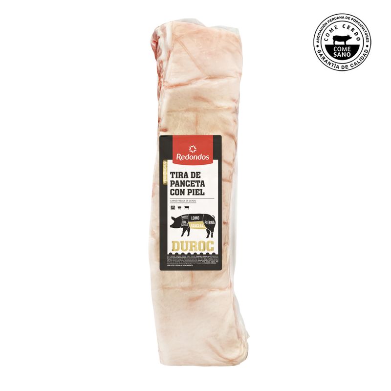 REDONDOS - Tira De Panceta Con Piel Duroc Redondos x Kg