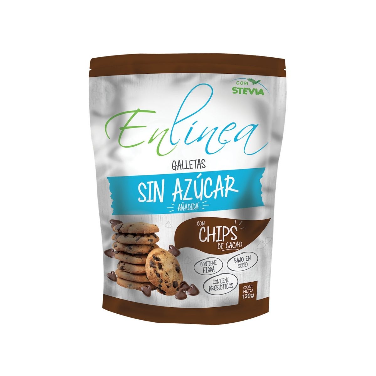 EN LINEA - Galletas Chips de Chocolate En Linea Empaque 15 Und