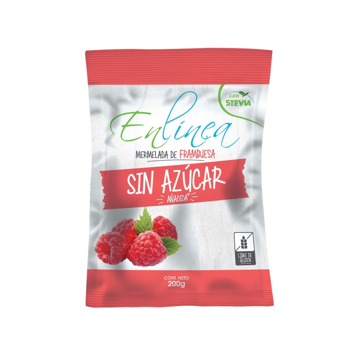 ROSAS Y LIMON - Mermelada de Frambuesa En Línea Bolsa 200 g