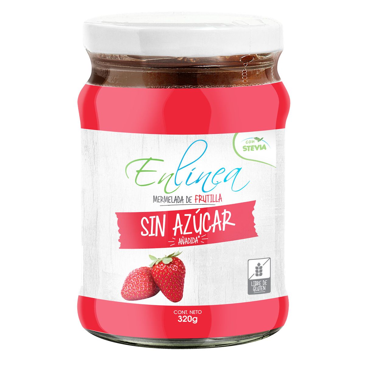 EN LINEA - Mermelada de Fresa En Línea Pote 320 g