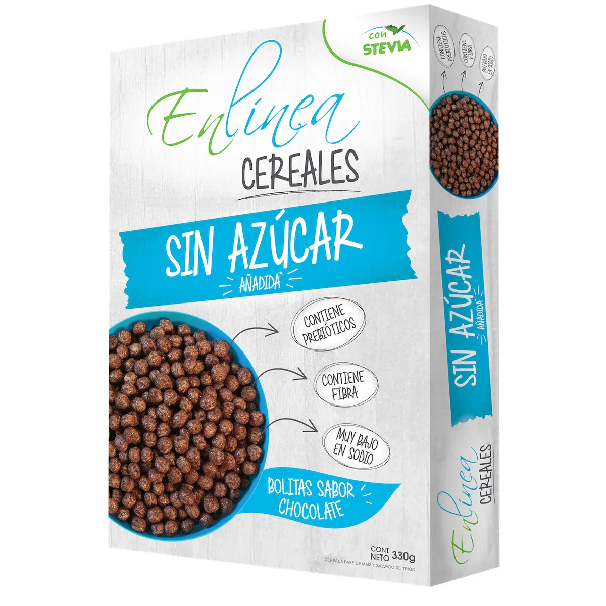  - Cereal En Línea Bolitas de Chocolate Caja 330 g
