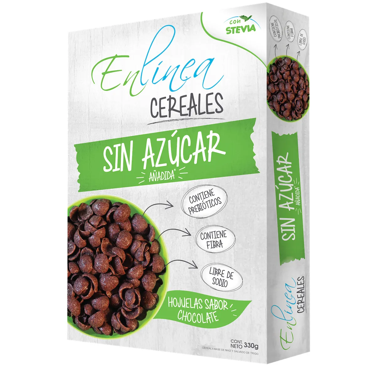  - Cereal Hojuela Chocolate En Línea Caja 330 g
