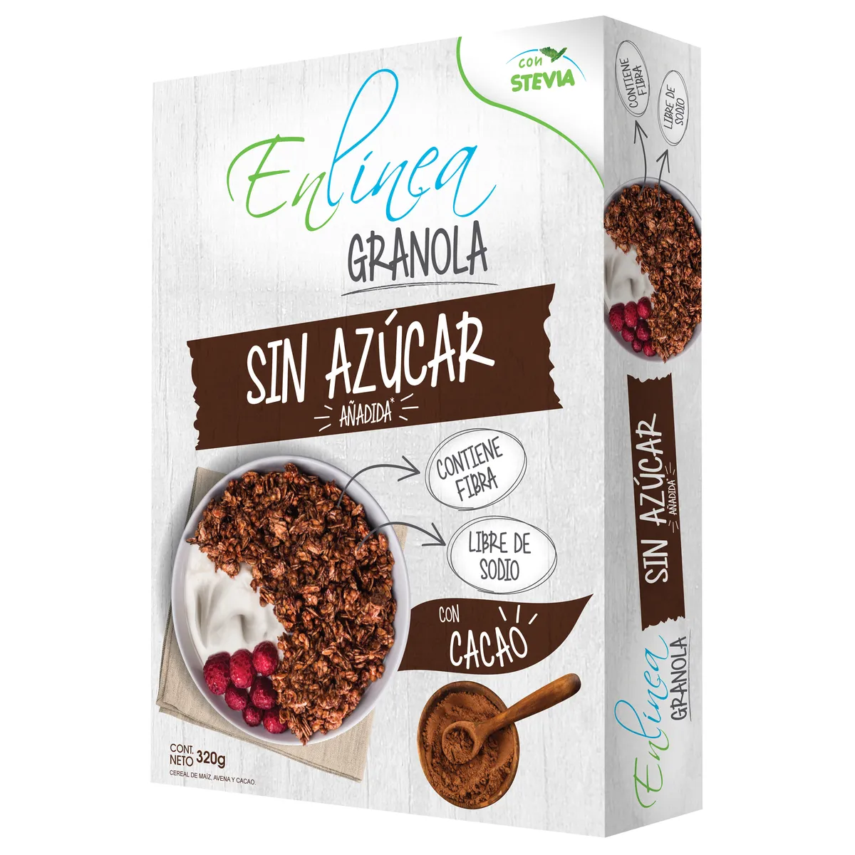  - Granola Cacao En Línea Caja 320 g
