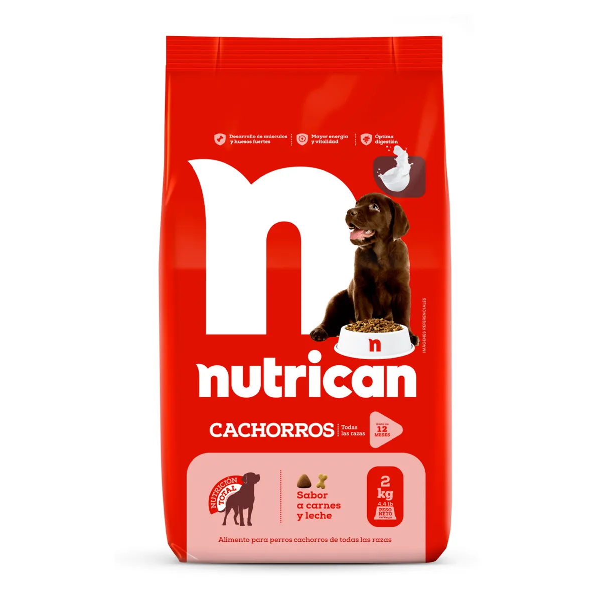 NUTRICAN - Alimento Seco Cachorros Nutrican Bolsa 2 Kg