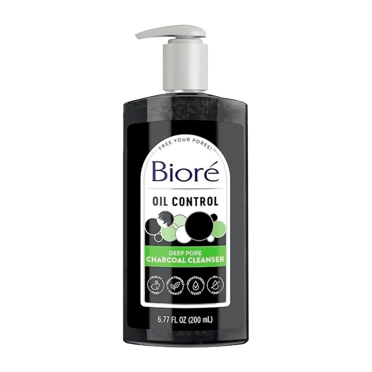 BIORE - Limpiador Facial Biore Carbón para Piel Grasa Envase 200 mL