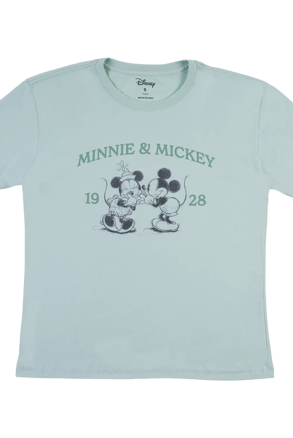 DISNEY - Polo Oversize Mickey y Minnie Mujer Disney