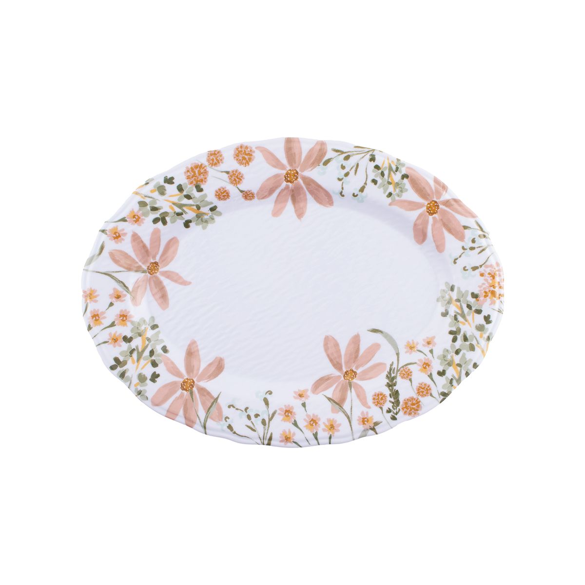 Casa Joven - Fuente Ovalada Melamine Amalfi 45 cm