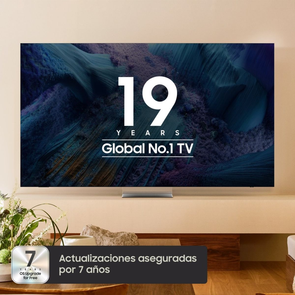 SAMSUNG - Televisor Samsung 65'' Crystal UHD Vision AI