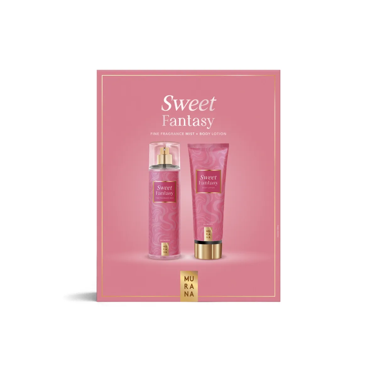 MURANA - Set Murana Sweet Fantasy Fragancia 250 mL + Body Lotion 250 mL