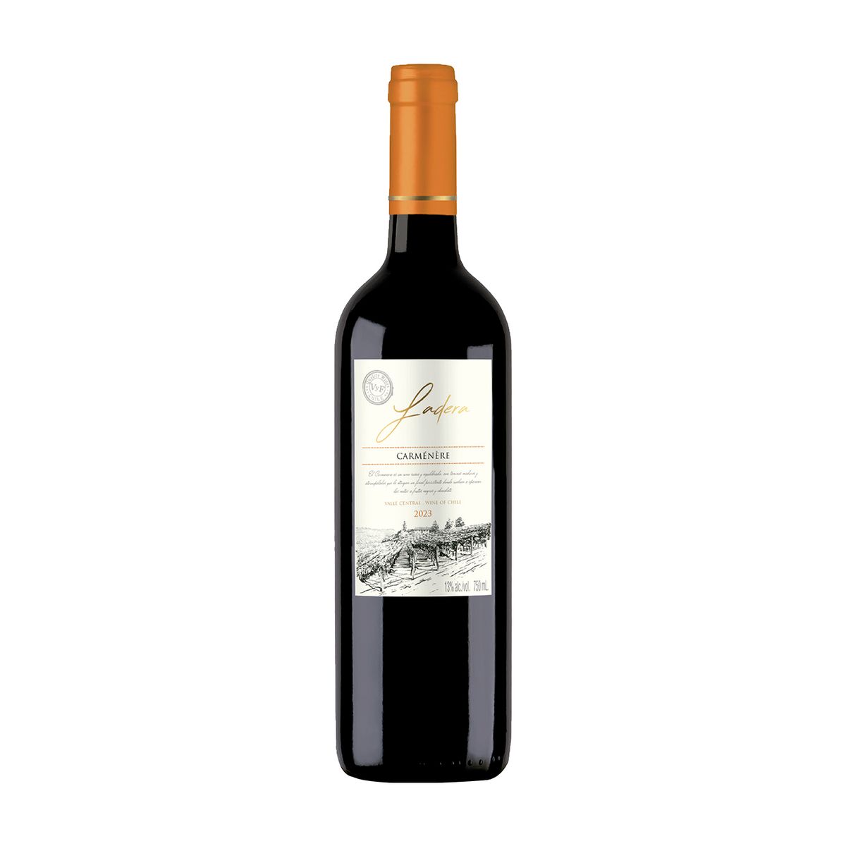 VENTISQUERO - Vino Ventisquero Ladera Carmenere Botella 750 mL