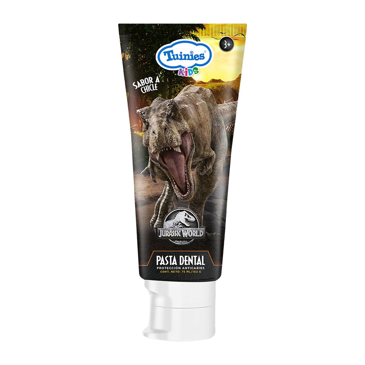 TUINIES - Pasta Dental Tuinies Jurassic World Envase 75 mL