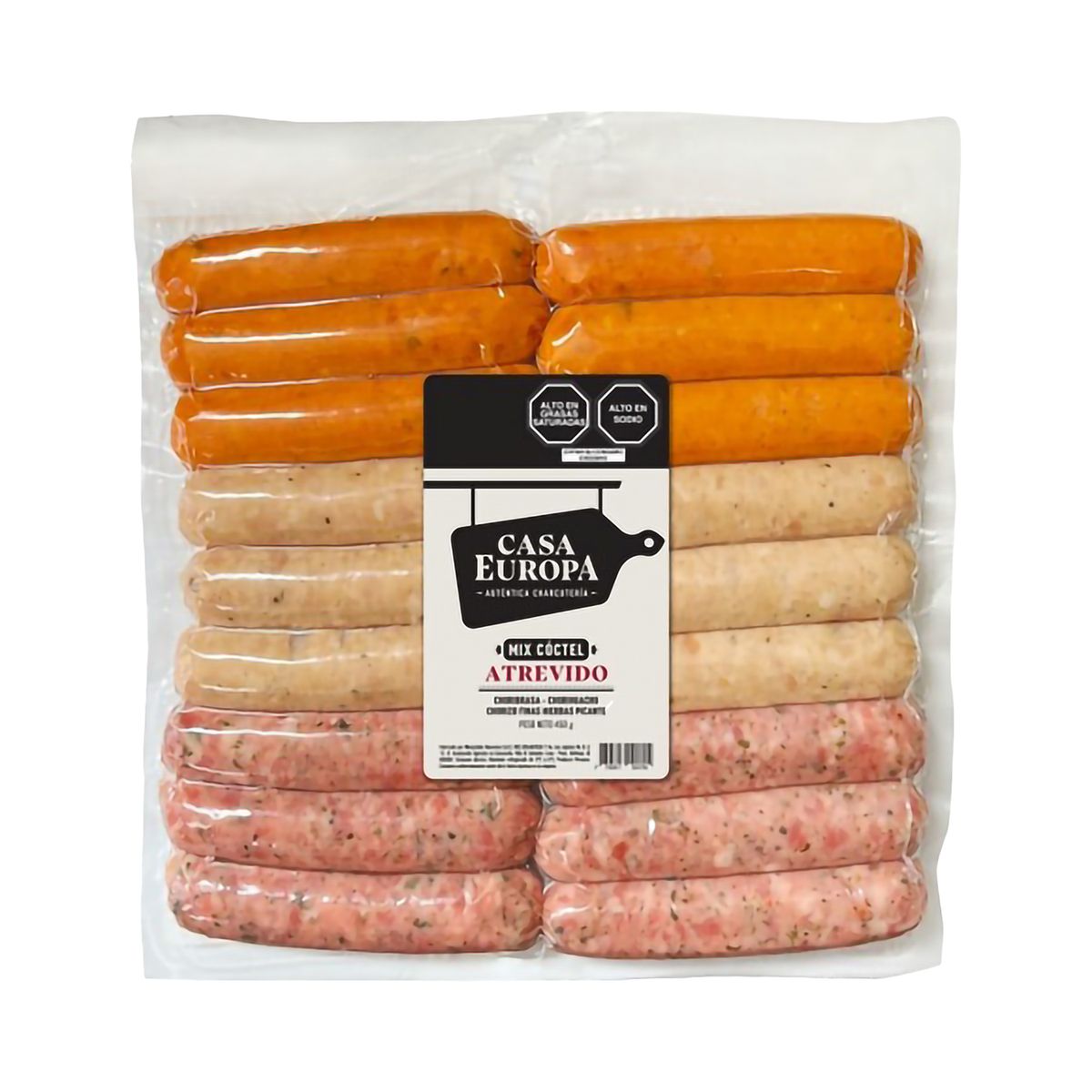 CASA EUROPA - Mix Cóctel Atrevido Huacho Casa Europa Empaque 450 g