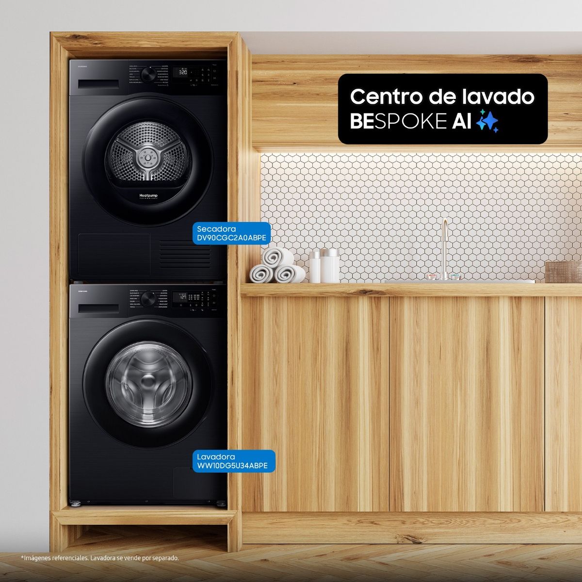 SAMSUNG - Secadora Samsung Bespoke Ai 9 Kg