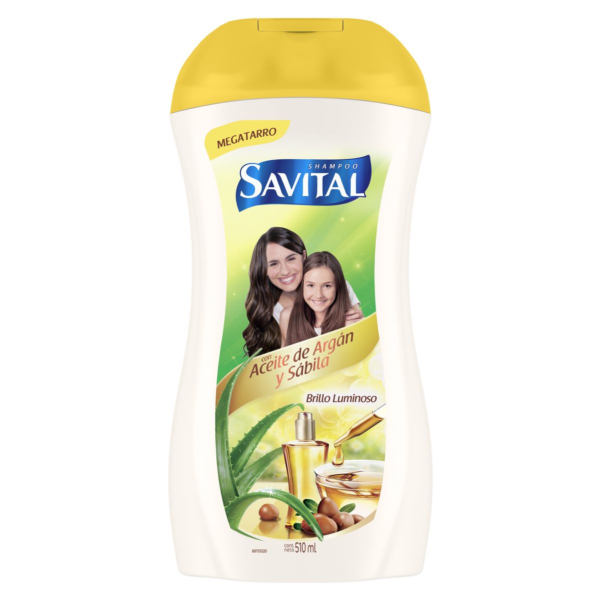 SAVITAL - Shampoo Savital Argán Botella 510 mL