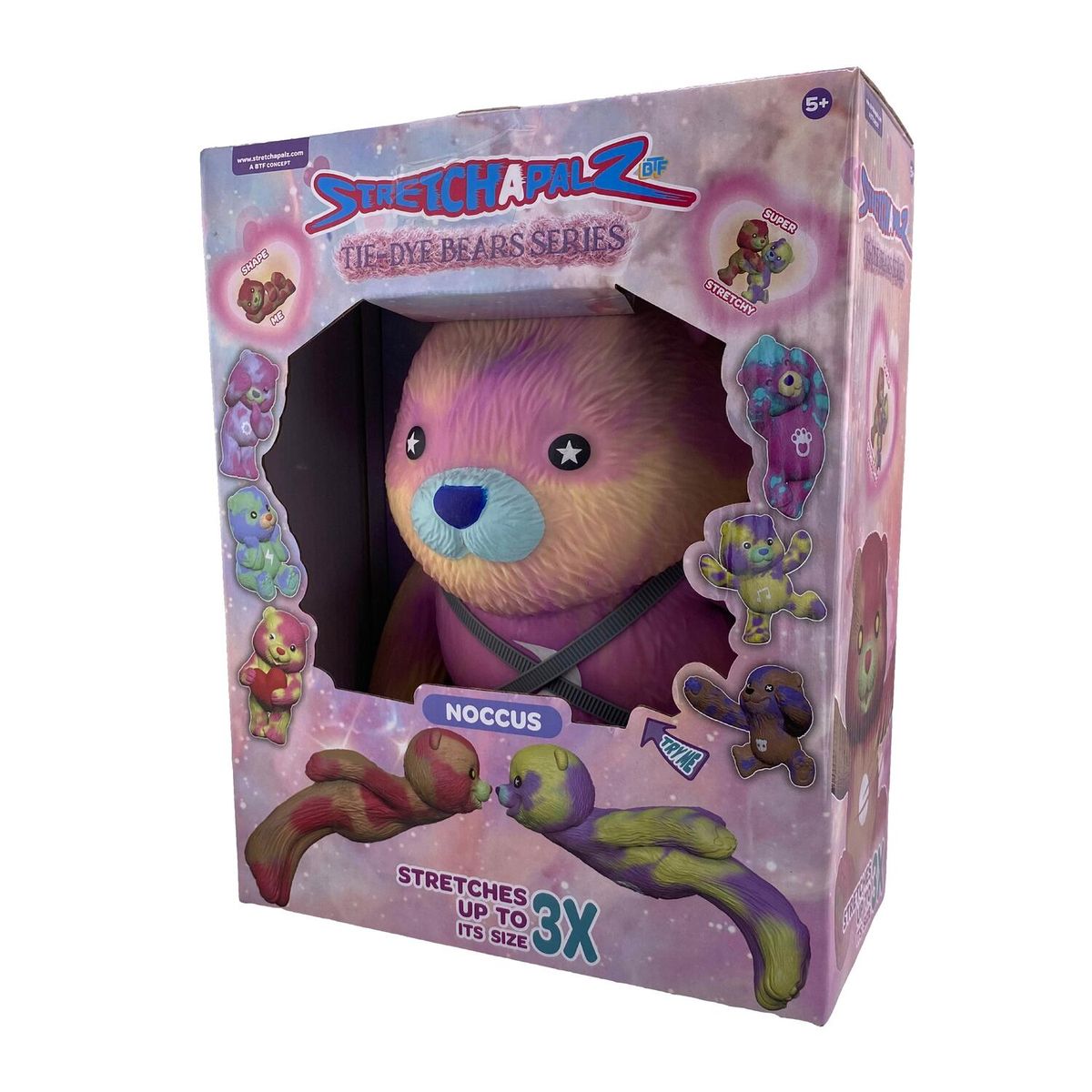 BEST TOY FOREVER - Maxi Stretch Tie Dye Bear 24 cm