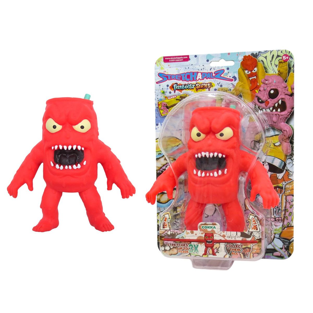 BEST TOY FOREVER - Stretchapalz Foodbeast Cokka 14 cm