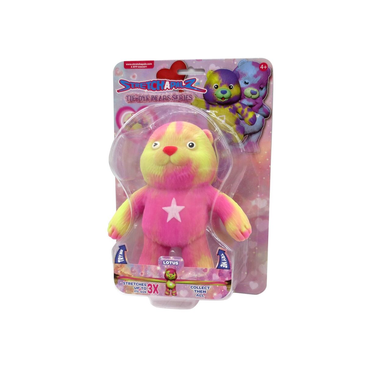 BEST TOY FOREVER - Stretchapalz Tie Dye Bears 14 cm Surtido