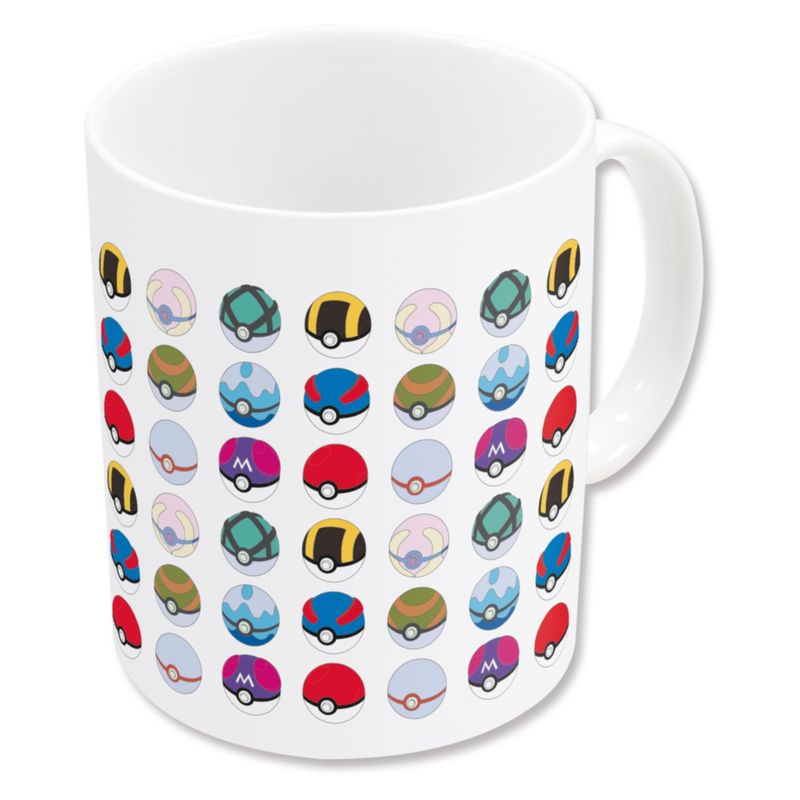 Stor  - Taza Mug Pokeballs Pokemon Cerámica 11 Oz