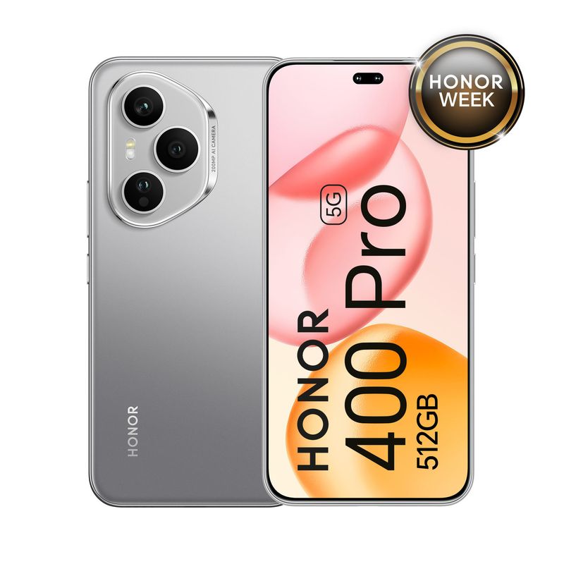HONOR - Smartphone Honor 400 Pro 12Gb+512Gb Lunar Grey