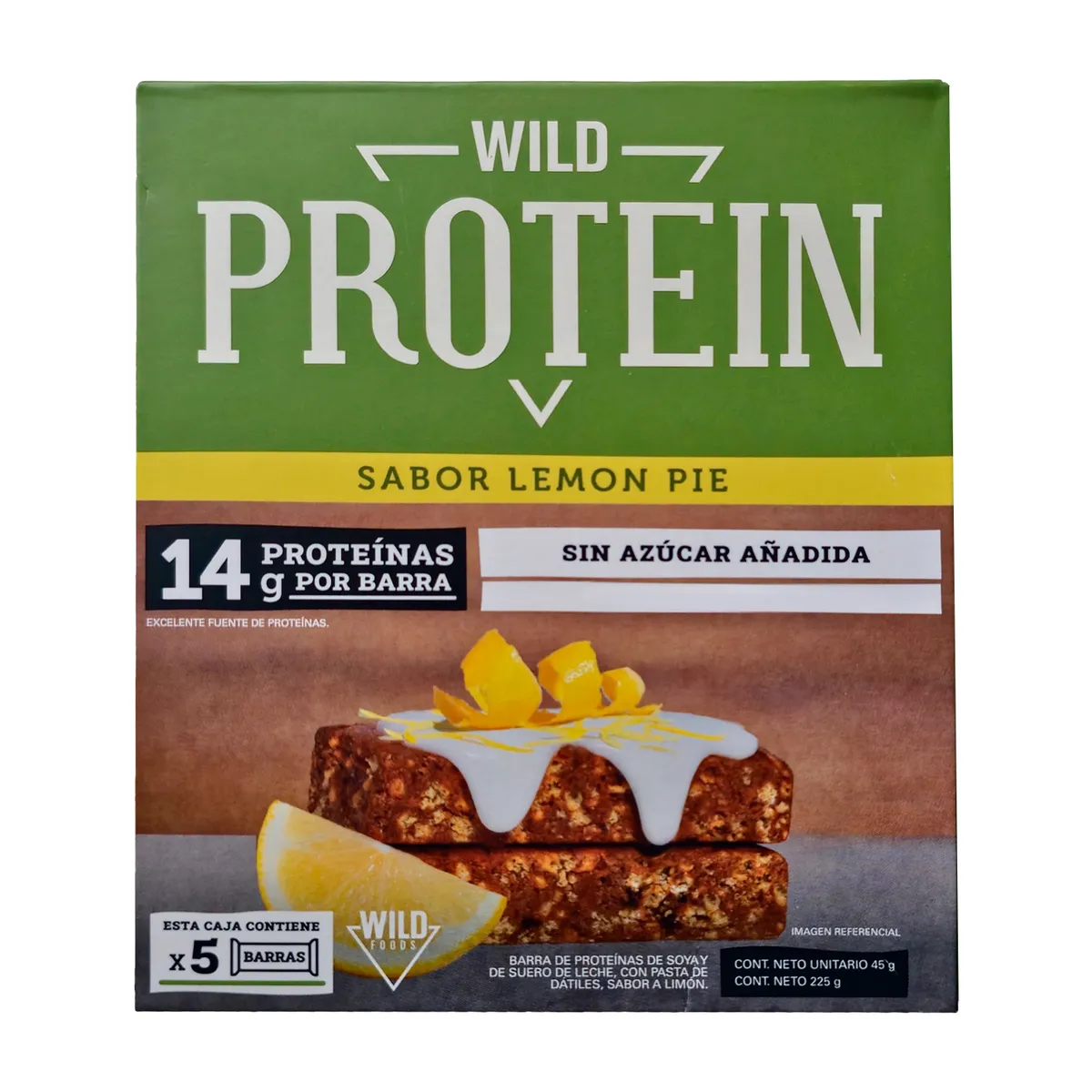WILD FOOD - Wild Protein Lemon Pie Empaque 5 Und