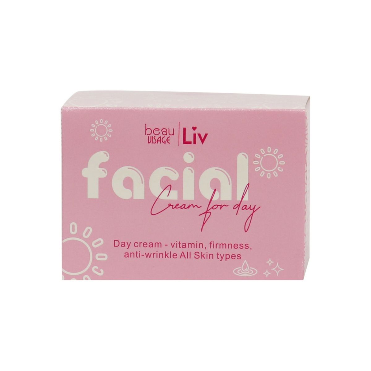 BEAU VISAGE - Crema Día Hidratante Facial y Corporal Beau Visage Caja 53 mL