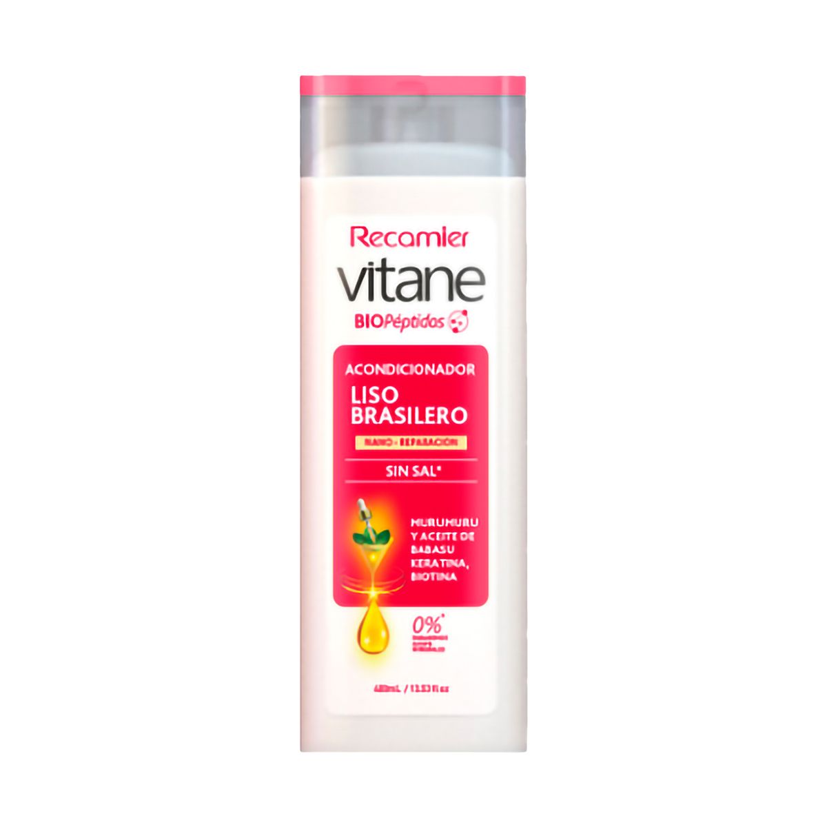 VITANE - Acondicionador Vitane Liso Brasilero Envase 400 mL