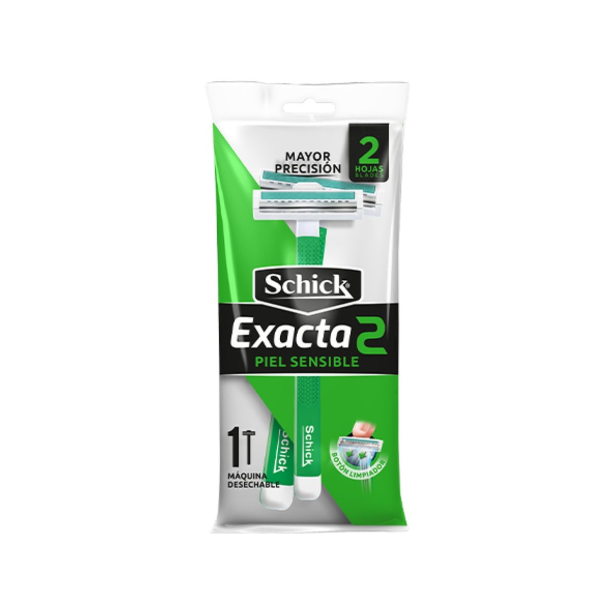 SCHICK - Máquina de Afeitar Schick Exacta Piel Sensible