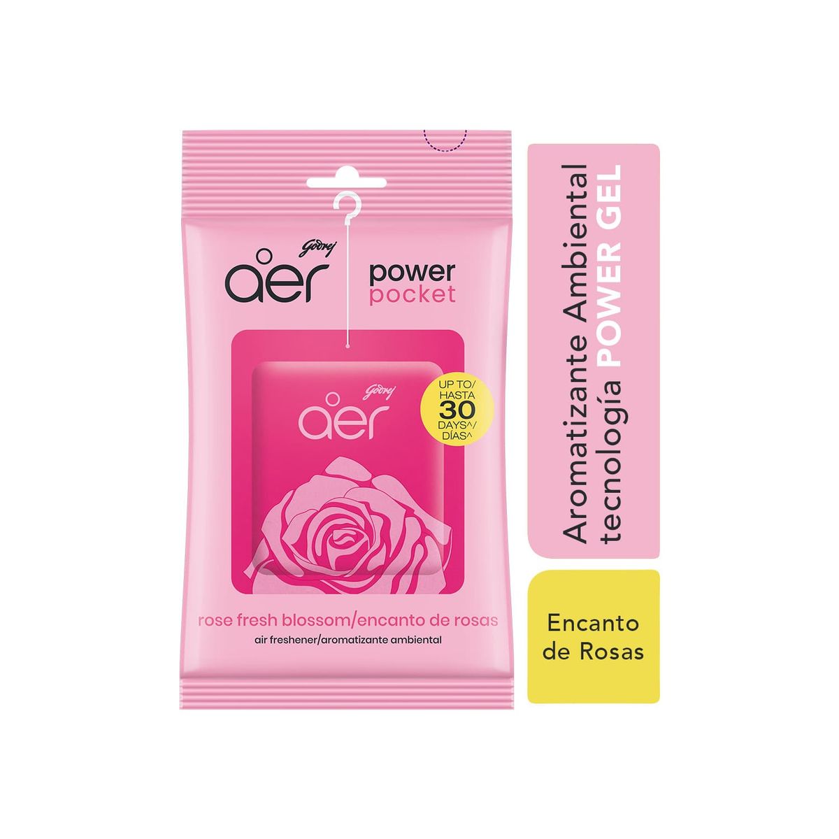 AER - Aromatizante Colgante Aer Encanto de Rosas Caja 6 Und