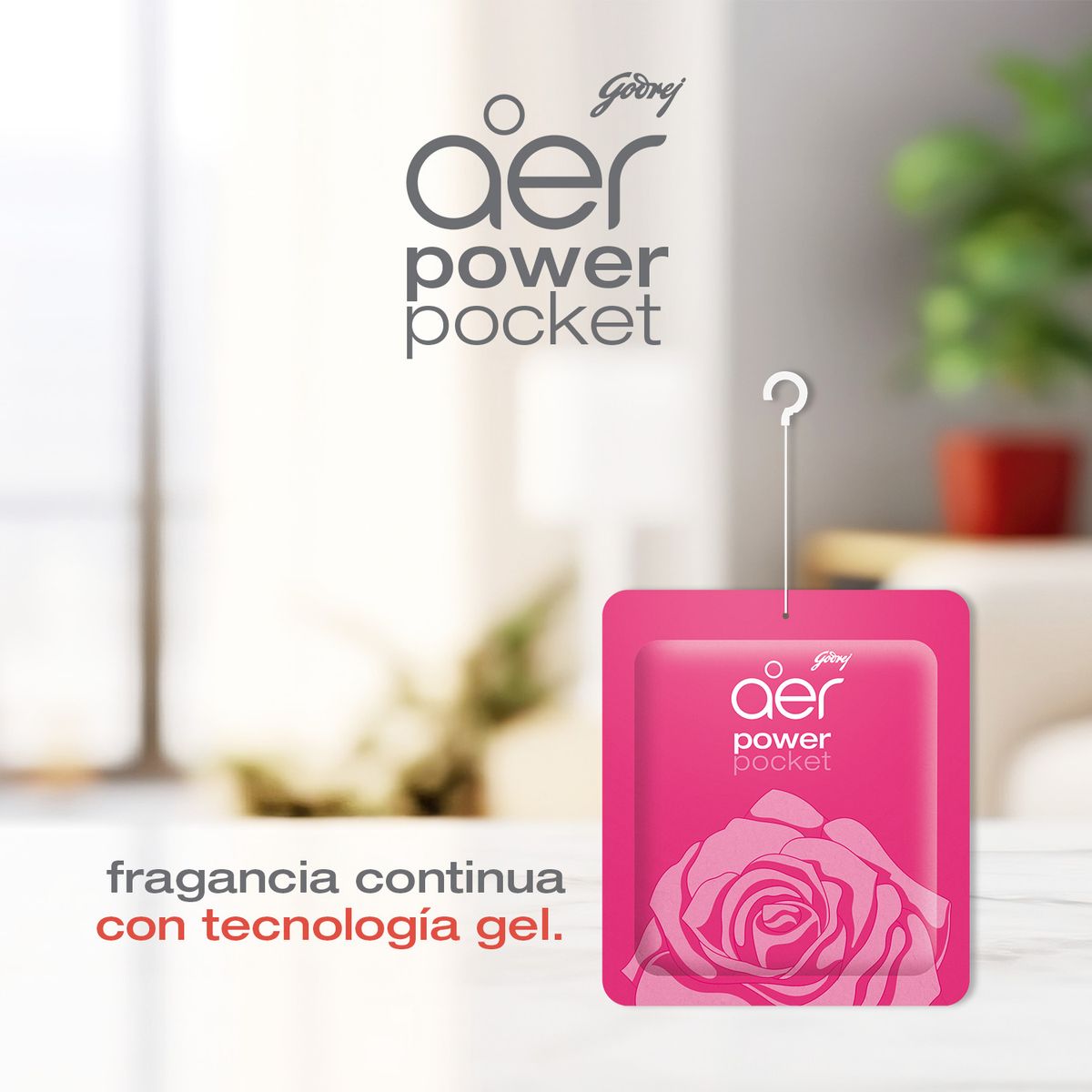 AER - Aromatizante Colgante Aer Encanto de Rosas Caja 6 Und