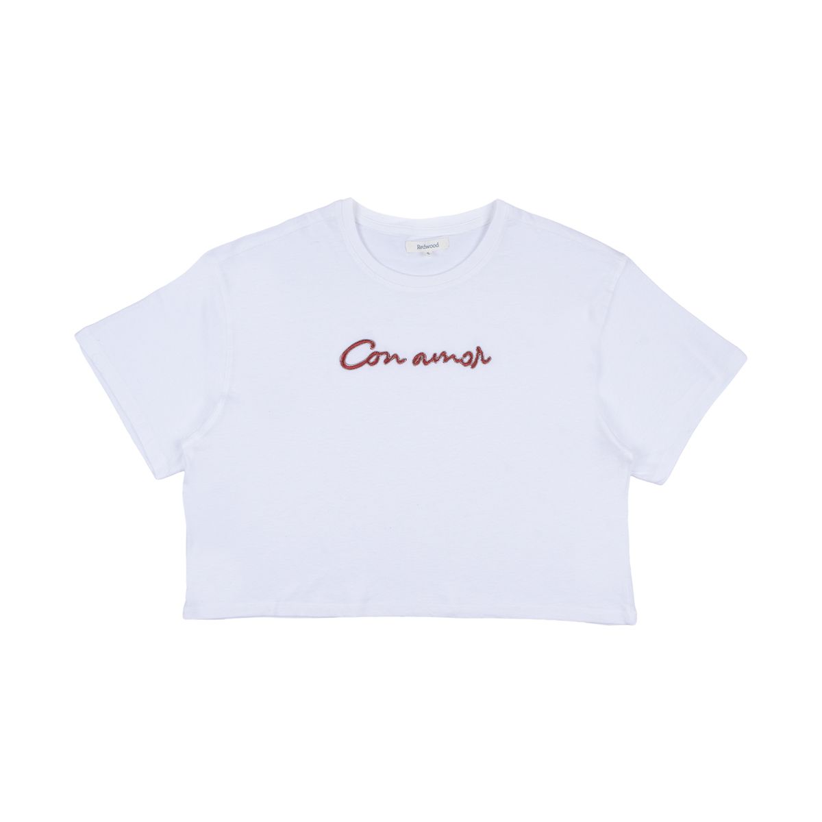 REDWOOD - Polo Boxy 100% Algodón Mujer Redwood