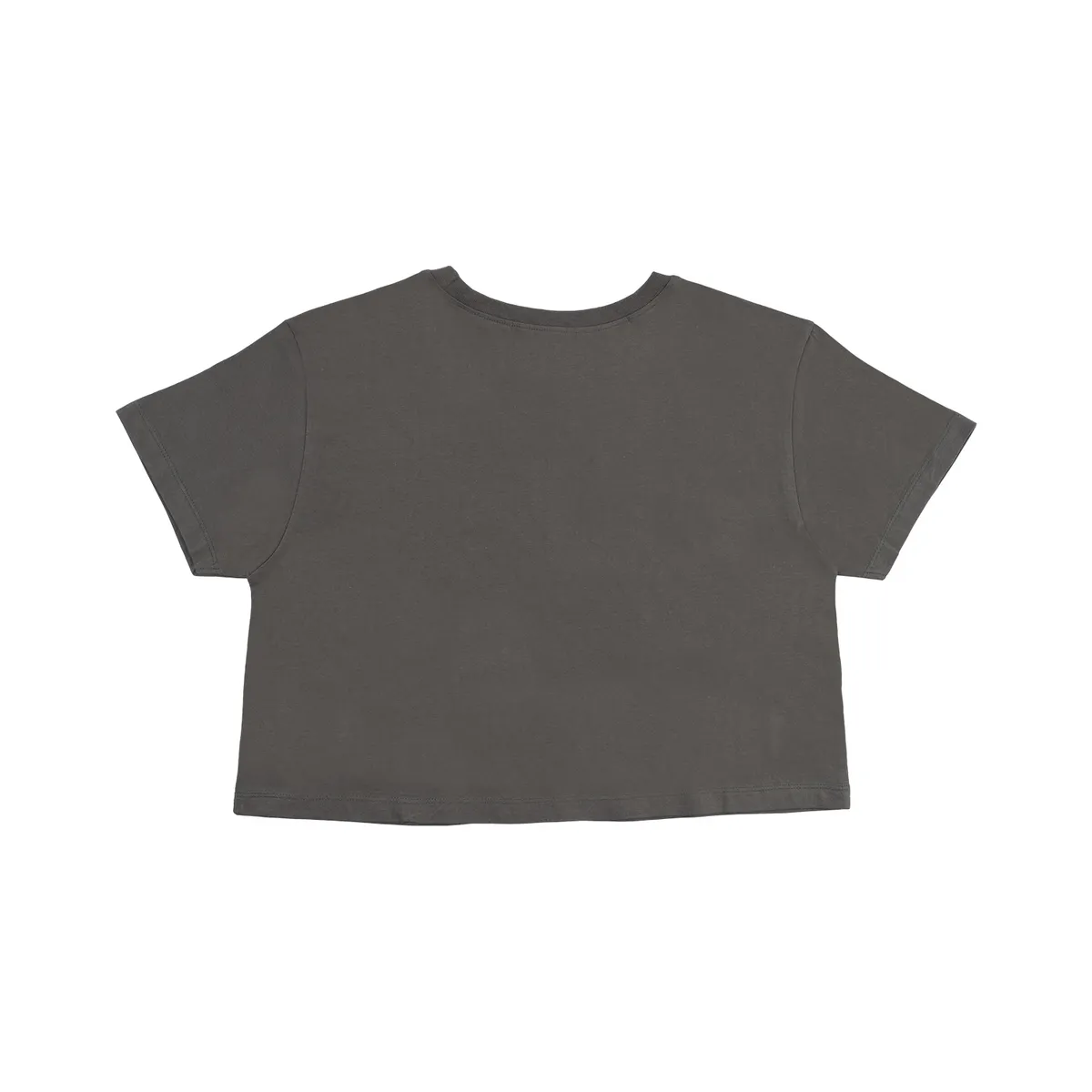 REDWOOD - Polo Crop 100% Algodón Mujer Redwood