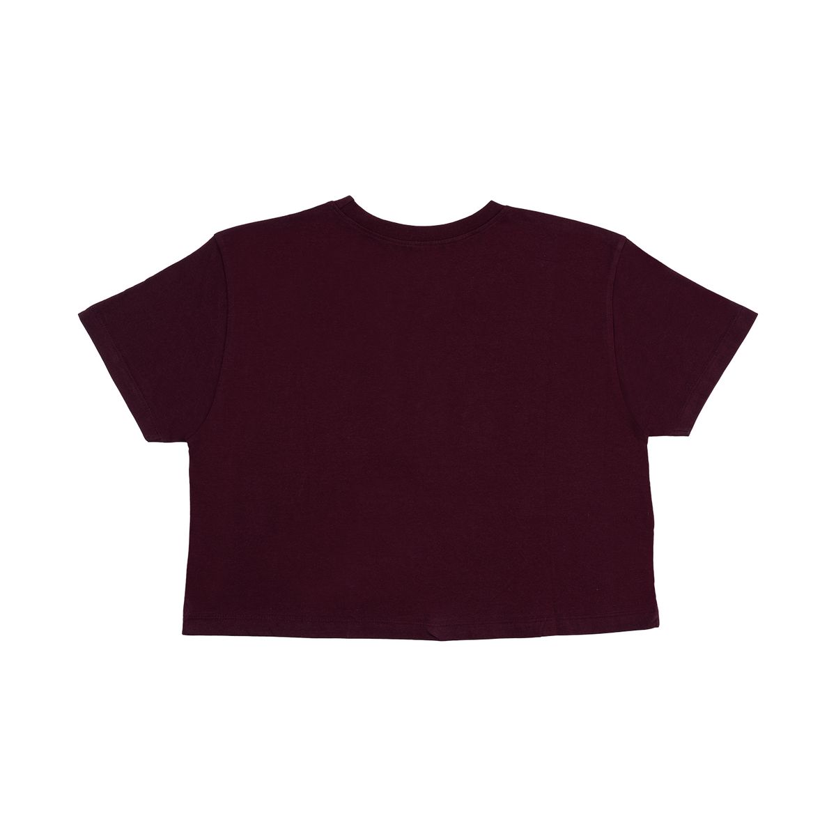 REDWOOD - Polo Crop 100% Algodón Mujer Redwood
