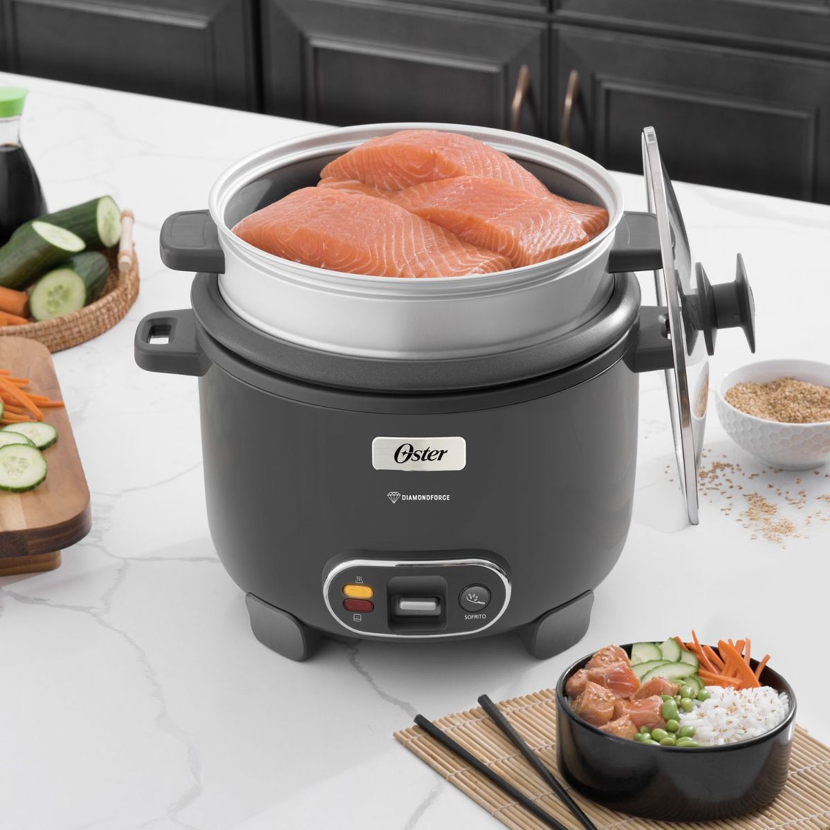 OSTER - Arrocera con Diamondforce 10Tz Sofrito