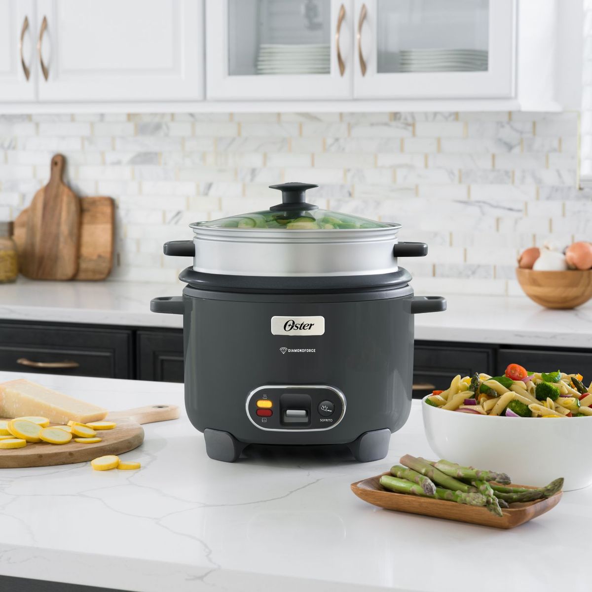 OSTER - Olla Arrocera con Diamondforce Oster 2212421 12Tz Sofrito