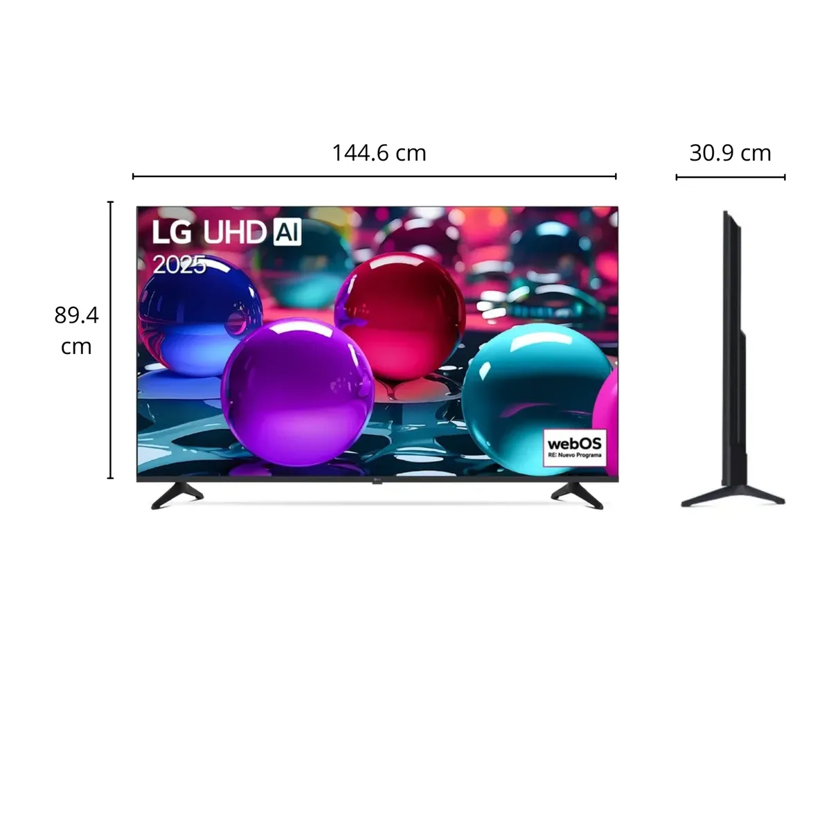 LG - Televisor LG 65'' UHD Ai 4K